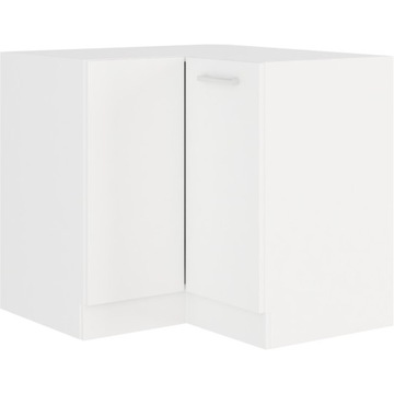 STYLOWA SZAFKA KUCHENNA 89X89 BIAŁA PÓŁKI