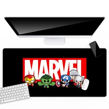 Marvel podkładka gamingowa pod myszkę na biurko mysz duża xxl 80x40 cm