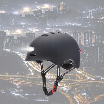 Велосипедный шлем мужской и женский, черный, регулируемый.