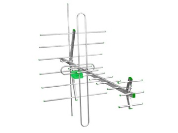 1 szt. PS Antena DVB-T TURBO TV-MUX8 COMBO VHF/UHF polaryzacja pionowa (V)