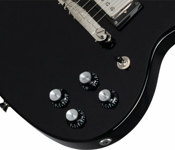 ЭЛЕКТРОГИТАРА EPIPHONE POWER PLAYERS SG DARK MATTER EBONY + АКСЕССУАРЫ
