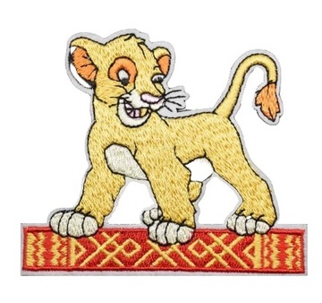 NASZYWKA TERMO HAFTOWANA - SIMBA KRÓL LEW