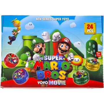 SUPER MARIO JOJO СВЕТЯЩИЕСЯ ЙОЙО ОГНИ СВЕТОДИОДНЫЕ ИГРУШКИ ДЛЯ ДЕТЕЙ