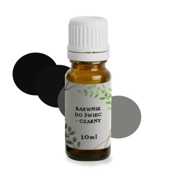 Barwnik do świec Czarny D20005 10 ml