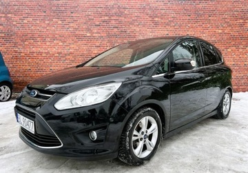 Ford C-MAX II Minivan 1.0 EcoBoost 100KM 2013 Ford C-MAX Grzane fotele Klima Super stan Gwarancja w cenie Warszawa VFXV, zdjęcie 1