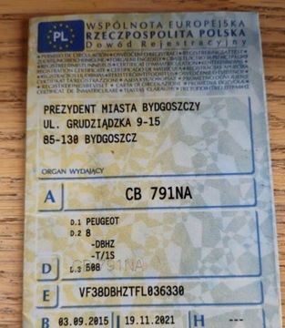 Peugeot 508 I 2015 Peugeot 508 2015r, 1.6 HDI - AUTOMAT. Lekko uszkodzony przod. Jezdzi. 1.6, zdjęcie 24