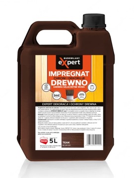 ИМПРЕГНАТ краска для дерева с ВОСКОМ 5л ТИК