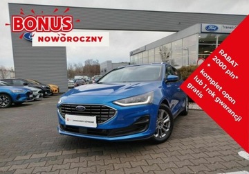 Ford Focus IV 2024 Ford Focus NEW YEAR PROMO 1.0 mHev 125KM TitaniumX SalonPL ASO FV23 Gwaran, zdjęcie 1