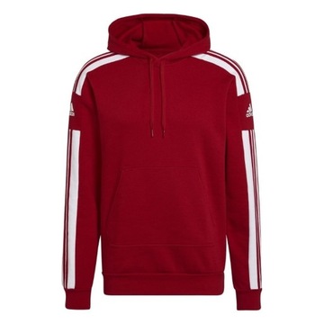 Bluza męska adidas Squadra 21 Sweat Hoody czerwona
