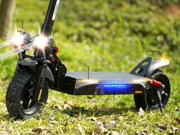 iscooter Miejski Skuter elektryczny 48V 15Ah 800W 45km/h Składana