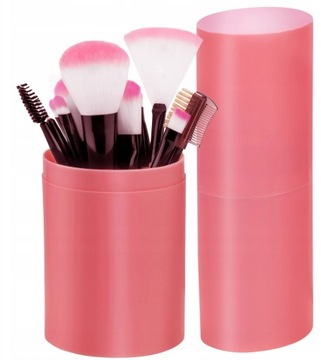 YOSHI BRUSHES КИСТИ ДЛЯ МАКИЯЖА в футляре НАБОР 12 КИСТЕЙ фиолетовый MAKE UP