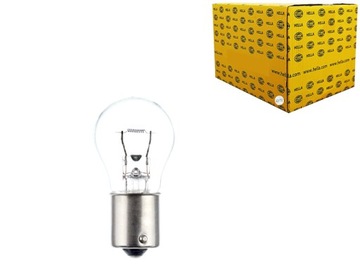 ŻARÓWKA 10SZT. P21W 21W 12V HELLA HELLA