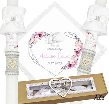 КРЕЩЕННАЯ СВЕЧА, КРЕЩЕННЫЙ ШАПОЧКА, ЭКО КОРОБКА