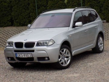 BMW X3 E83 2.0d 150KM 2007 BMW X3 M-Pakiet 150KM Parkdistance Xenon Sportsize 2.0 Diesel 150KM
