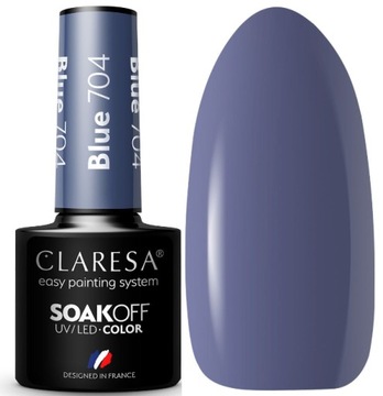 CLARESA LAKIER HYBRYDOWY ODCIENIE NIEBIESKIEGO BLUE 704