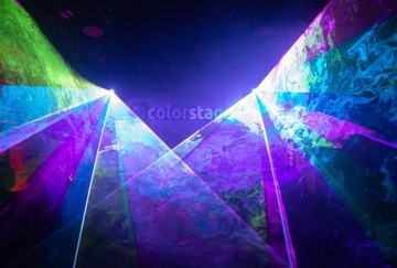 ЦВЕТОВАЯ АНИМАЦИЯ ЛАЗЕР ROBO 1Вт RGB 1000мВт