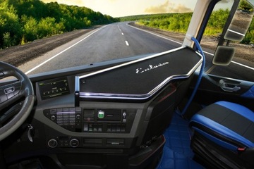 ПОЛКА ДЛЯ ТВ TIR VOLVO EURO 6 FH4 FH 4 LARGE MAX LOW