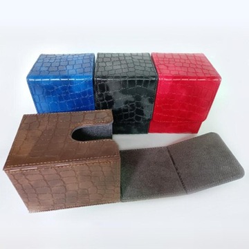 Card Deck Box TCG Card для 100+ рукавов, коричневый