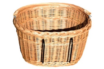 Передняя корзина для велосипеда WICKER BASKET, средняя