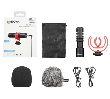 Конденсаторный микрофон BOYA BY-MM1+