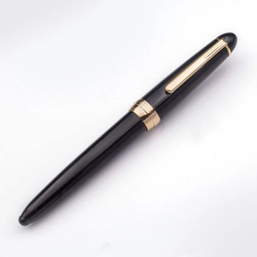 Golden Clip Transparent Fountain Pen 0.5mm Student Calligraphy Practice