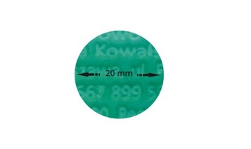 PIECZĄTKA GUMKA OKRĄGŁA DO PIECZĄTKI GUMKI 2 CM
