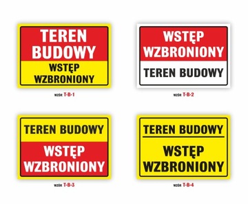 Знак ЗОНЫ СТРОИТЕЛЬСТВА 32х22 см УФ 4 УЗОРА