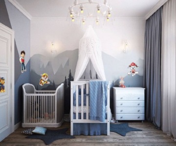 Украшение стены из Щенячьего патруля — Скай Чейз Маршалл