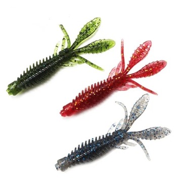 PRZYNĘTA PŁYWAJĄCA MIĘKKA GUMA 7cm zestaw 3 sztuki