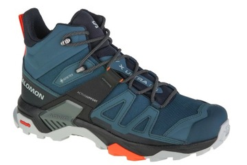 Salomon X Ultra 4 Mid GTX 473526 Rozmiar: 45 1/3 Kolor: Niebieskie