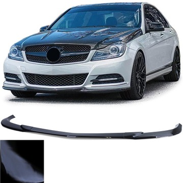 SPOILER DOKŁADKA ZDERZAKA MERCEDES C W204 POŁYSK