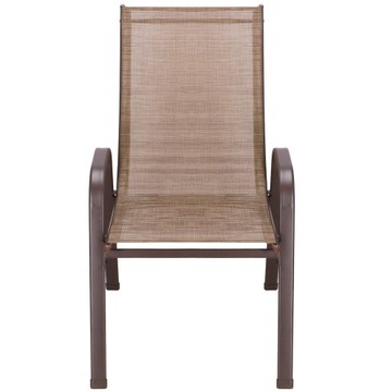 4x САДОВЫЙ СТУЛ, прочные СТУЛЬЯ, СТУЛЬЯ для террасы, балкона, террасы, металл