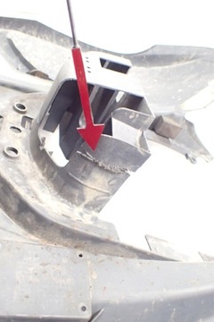 Арка заднего крыла Yamaha YFM 700 Raptor 06-13