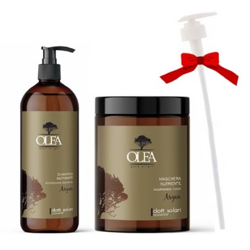 DOTT. SOLARI OLEA ARGAN - ZESTAW ARGANOWY 2X1000