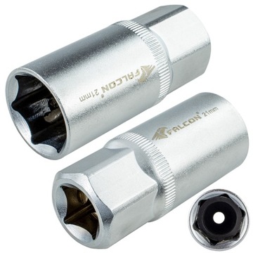 НАСАДКА ДЛЯ СВЕЧИ ЗАЖИГАНИЯ 1/2 ФУТА, 21 ММ, 6 УГЛОВ