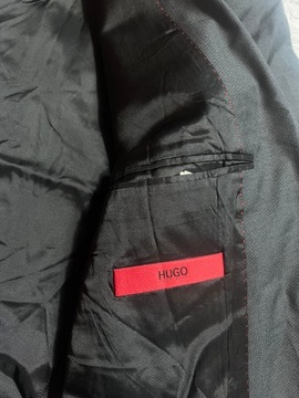 HUGO BOSS RED ANGELICO ITALY MARYNARKA MĘSKA ELEGANCKA JEDNORZĘDOWA 52