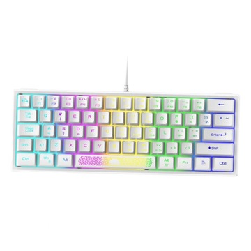 Klawiatura do gier z podświetleniem RGB 6 60% Ukła