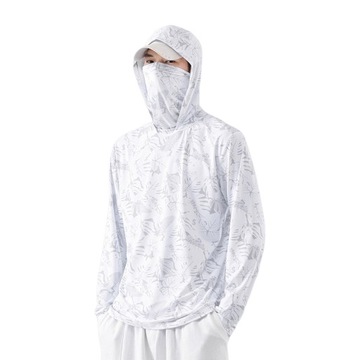 Bluza z kapturem chroniąca przed słońcem, cienka X