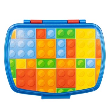 ŚNIADANIÓWKA LUNCH BOX KLOCKI chlebak