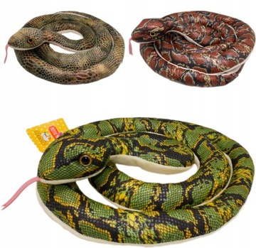 PLUSZOWY WĄŻ maskotka DŁUGI pluszak 220cm