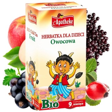 APOTHEKE HERBATKA DLA DZIECI OWOCOWA BIO