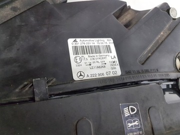 MERCEDES S - TŘÍDA W222 FULL LED L+P A2229060702 A2229060802 F-V.AT