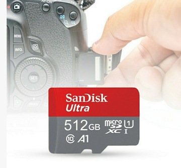 Карта памяти SANDISK Ultra microSDXC 512 ГБ