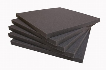 PIANKA AKUSTYCZNA WYGŁUSZAJĄCA MATA TECHNICZNA PU gładka 2cm 50x50