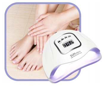 LAMPA DO PAZNOKCI MOCNA UV LED 80W SUN X5 MAX MANICURE PEDICURE HYBRYDA