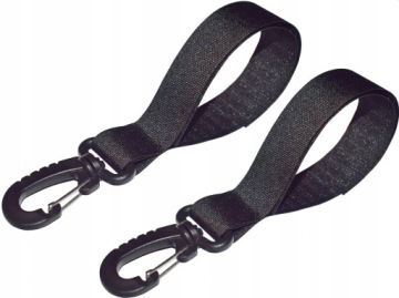 Haczyki Z Rzepem na Torbę Do Wózka - 2 sztuki