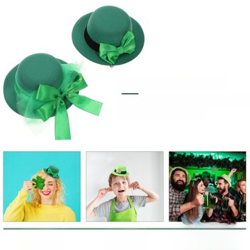 АКСЕССУАРЫ ДЛЯ ВОЛОС ДЛЯ ВЕЧЕРИНОК КЕПКА-СЕТКА-ШАПКА FASCINATOR 2 ШТ.