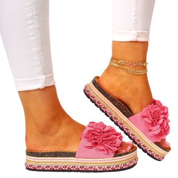 ЛЕТНИЕ ЖЕНСКИЕ ШЛЕПАНЫ УДОБНАЯ ПЛАТФОРМА, МОДНАЯ, ЛЕГКАЯ