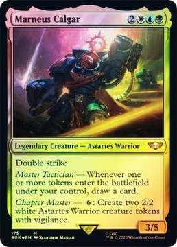 Marneus Calgar FOIL - Magic & Warhammer