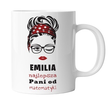 Kubek dla najlepszej nauczycielki - personalizowan